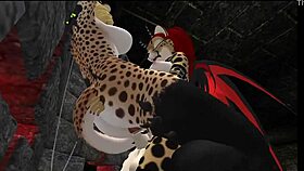 Tough hotty in shackles gets her CUNT pumped HARD