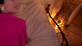 ลูกสาวเลี้ยงขอพ่อเลี้ยงรักษาคอด้วยควยใหญ่