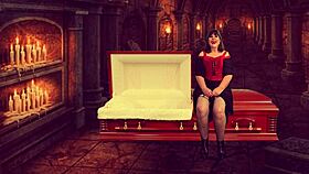 Yo, granny vampyra gets licked and dicked hard till supernatural orgasm hits