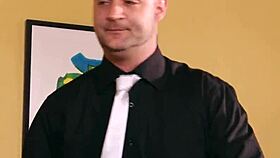 Jayden Jaymes fucks Keiran Lee to seal the deal?