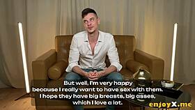 Dissolute Tommy Starts Day With 3some Bang, Steamy Honies' Giant Hooters