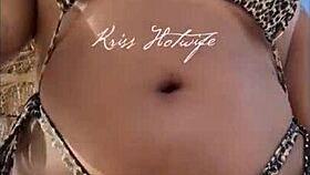 Married Whore Shows Off Bikini Stuffed In Ass.