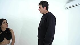 Did you cum inside the colombian model's creampie casting?