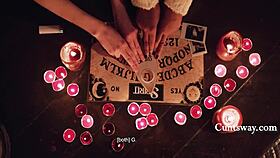 Two Girls And Hitachi Help Ghost Cross Over! Lana, August, Penny's Cunts.