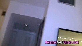 wife helena price compares husband's small cock to friend's big dick in cuckold