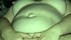 This milf is playing with her soft and cumming