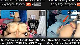 Sexy Brazilian Woman Red Light Green Light Game Hot Tease Big Ass And Big Boobs