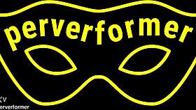 slave watches the sexy maid show from his cage