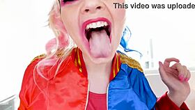 Arielle Aquinas blowing huge cock and swallowing 😋