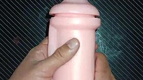 Kissy blowjob leads to creampie sex with real doll.