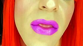 sloppy femboy loves throat fucking and spit play