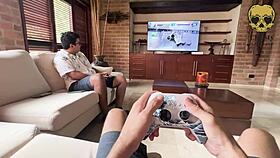 i fuck my stepbro's best friend before he comes back 😈