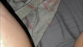 Late night mommy femdom pussy play with orgasm