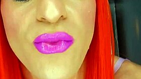 sloppy femboy loves throat fucking and spit play