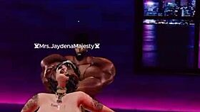 Like a Good Girl Receiving Her Punishment in the Scene