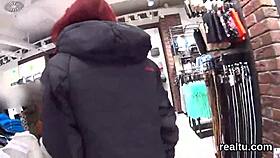 i'm the flawless czech cutie, watch me get teased in the hypermarket and nailed in pov