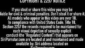 thick siri and kimberly kane strapon fuck