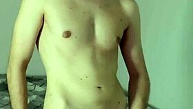 Masturbating to cum on webcam.