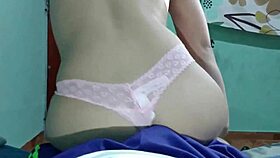 Tired of stepdaughter milking me nightly with big natural tits.