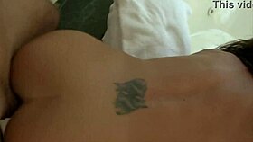 Busty brunette capri sucks dick and gets facial cumshot 😍