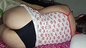 la esposa puta infiel de mi hermanastro cuando la dejan sola se deja manosear full on xred sheer 1