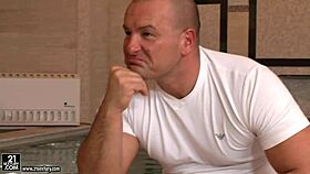 samantha rebeka gets rough double penetration with sucking and anal fucking