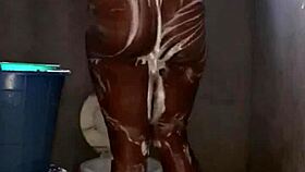 Curvy Young Girl Enjoys Morning Shower