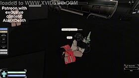 I found this precious girl and fucked her wild in the Roblox Criminality condo.