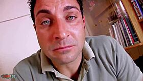 I bent my busty brunette over the table and fucked her hard