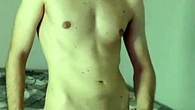 Masturbating to cum on webcam.