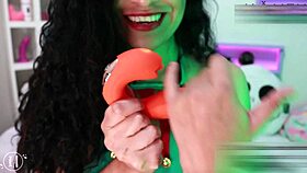 Agatha Dolly unboxes the best G-spot vibrator and clit licker—oh wow!