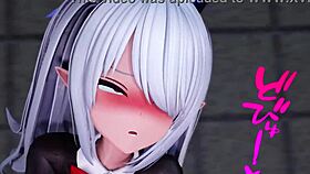 イオリと夜のプールでイチャラブエッチ 逆バニーver