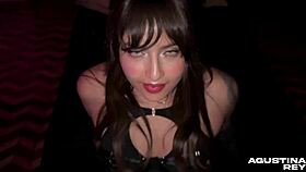 i brought this big ass internet whore home and she was waiting for my cum on her face