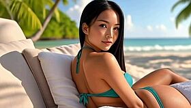 spoil me beta boy as your ultimate findom goddess in bikini domination