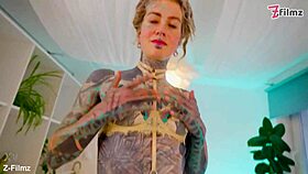 bbc dominates alt babe with anal orgasm