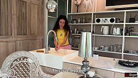 She Thanks Biker With Pussy