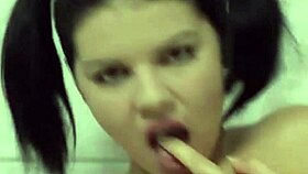 Naughty daisy says, Watch me masturbate my pussy with this dildo in the bathtub