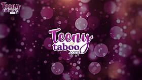 Scarlet looks stunning riding stepdad Seth Brogan so quick