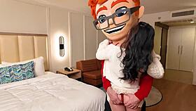 ho ho ho lulu chu rides the big north pole