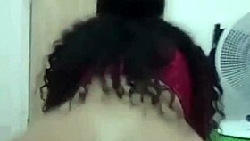 Office workers engage in amateur sex with bent over doggystyle and riding