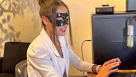 young guy does extra work to keep job