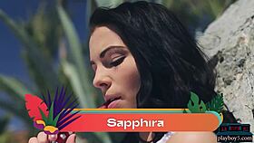 Czech Milf Babe Sapphira A Undresses Sensually, Showing Her Ass And Tits In Striptease For Playboy