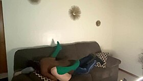 Blonde Squirter's Loud Orgasms Contrast With Her Pretty Face