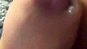 uhh, my first big piercing cumshot, man, didn’t expect it to hit like that!