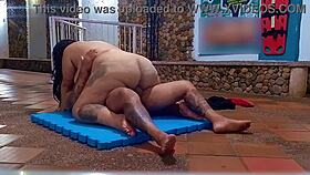 i horny stepmom fucking with stepsons swimming teacher they fuck on the floor of swimming academy