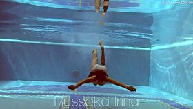 Hottest Petite 18+ Small 18+ Tits Teen 18+ Irina Russaka Underwater