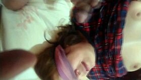 I Cum Four Times in My Stepmoms Mouth and Face Full of Cum.