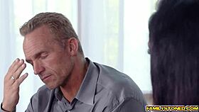 jade wilde's virgin pussy fucked hard from behind while bent over 😏