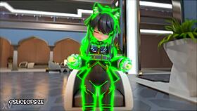 svarts magical growth turns her into a huge giantess in this anime hentai animation