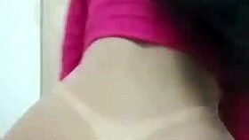 Office workers engage in amateur sex with bent over doggystyle and riding